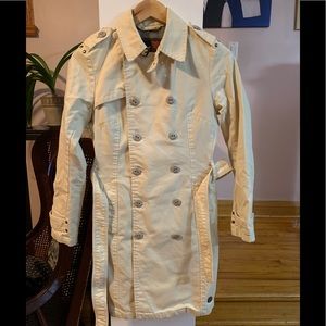 G-star trench couch off white size xs
